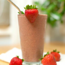 Scrumptious Strawberry Shake - Recipe photo by ProduceonParade