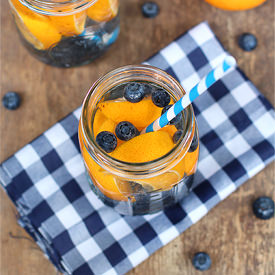 Blueberry Orange Water - Recipe photo by peachkins