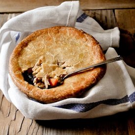 Chicken and Fresh Pea Pot Pie - Recipe photo by Asha@FSK