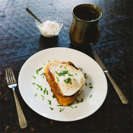 Salmon & Brie Stuffed French Toast - Recipe photo by brijam35
