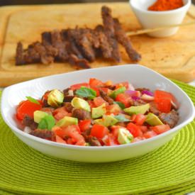 Beef Suya Salad - Recipe photo by TasteOfNigeria