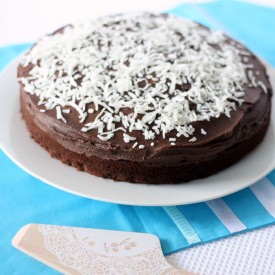 Chocolate Coconut Cake - Recipe photo by a spoonful of sugar