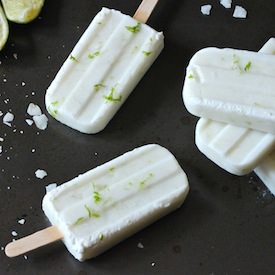 Coconut Lime Popsicles - Recipe photo by thecornerkitchen