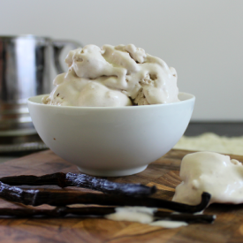 Simply Coconut Milk Ice Cream - Recipe photo by Nutrition Stripped