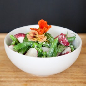 Bean and Radish Salad - Recipe photo by serenagoh