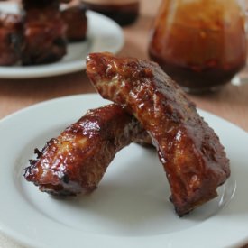 Hoisin And Beer Glazed Ribs - Recipe photo by lifefoodandbeer