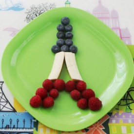 Edible Eiffel Tower - Recipe photo by Gosia_KiddieFoodies