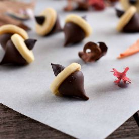 Chocolate Acorns - Recipe photo by manusmenu