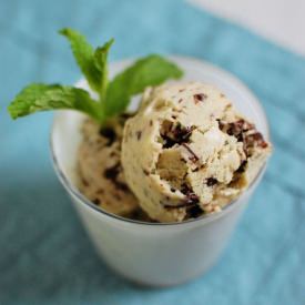 Mint Chip Ice Cream - Recipe photo by beantownbaker