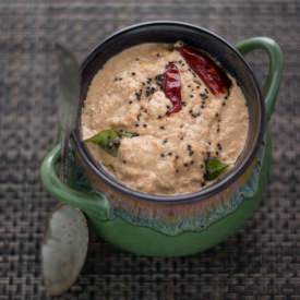 Peanut Chutney - Recipe photo by MessyKitchenStories