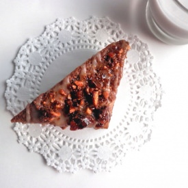 Maple Beer Cake with Bacon Brittle - Recipe photo by LACUCINAPRIMADONNA