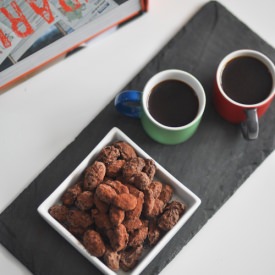 Chocolate Covered Almonds - Recipe photo by Trissalicious