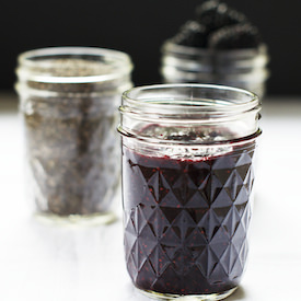Blackberry Chia Seed Jam - Recipe photo by foodwanderings