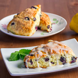 Lemon Blueberry Scones - Recipe photo by jocooks