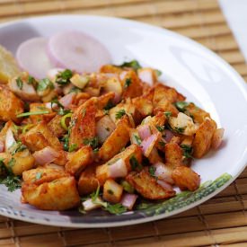 Delhi Aloo Chaat - Recipe photo by blend with spices