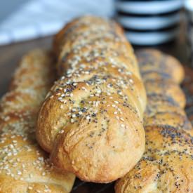 Whole Wheat Sourdough Braids - Recipe photo by bitter baker