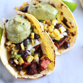 Chorizo Tacos - Recipe photo by halfbakedharvest