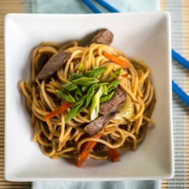Venison Lo Mein - Recipe photo by The Witch