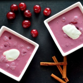 Chilled Cherry Soup - Recipe photo by jo.