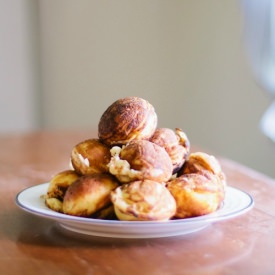 Savory Ebelskivers - Recipe photo by jtandthesea