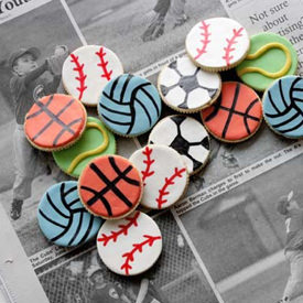 Sport Ball Cookies - Recipe photo by Cakewhiz