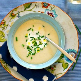 Vichyssoise - Recipe photo by GiuliaDoyle