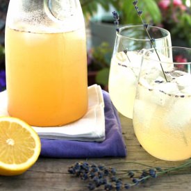 Fizzy Lanvender Lemonade - Recipe photo by OutToLunchCreations