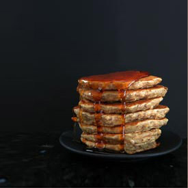 Vegan Oatmeal & Banana Pancakes - Recipe photo by emmaeats@wordpress