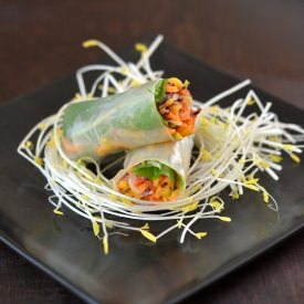 Spicy Asian Slaw Summer Rolls - Recipe photo by theviewfromgreatisland