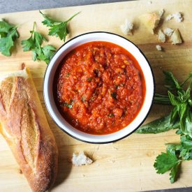 Pressure Cooker Tomato Sauce - Recipe photo by Kitchen Konfidence