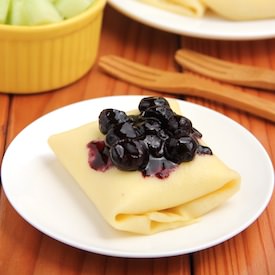 Blueberry Blintzes - Recipe photo by foods for the soul