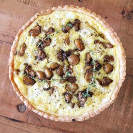 Caramelized Garlic Tart - Recipe photo by Kitchen Konfidence