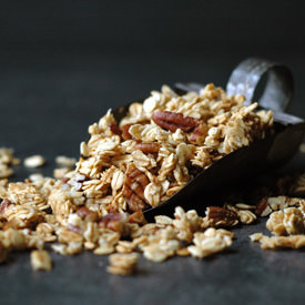 Bourbon Butter Pecan Granola - Recipe photo by alocalchoice
