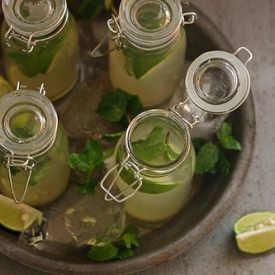 Honey Mint Lime Water - Recipe photo by cooking chapter