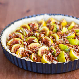 Fig Tart with Pecans and Cheese - Recipe photo by jocooks