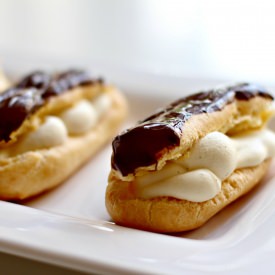 Chocolate Éclairs - Recipe photo by Milk and Honey