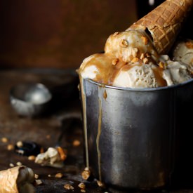 Brown Ale Ice Cream - Recipe photo by Somewhere Ove The Kitchen