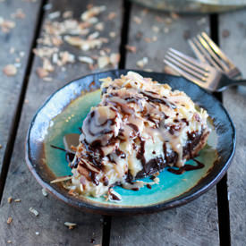 Coconut Banana Cream Truffle Pie - Recipe photo by halfbakedharvest