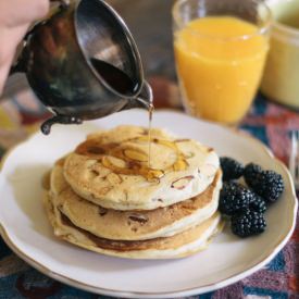 Almond Pancakes - Recipe photo by beckyros