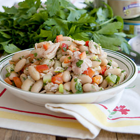 Cannellini Bean and Tuna Salad - Recipe photo by LanaAnn
