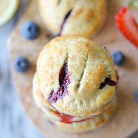 Blueberry Lemon Donuts - Recipe photo by damndelicious