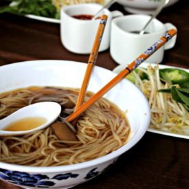 Pho-nomenal Vegetarian Pho - Recipe photo by thejuicebox