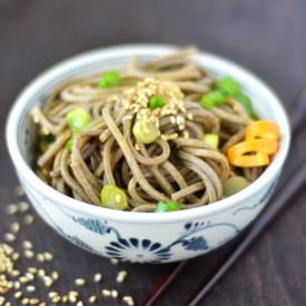 Spicy Mandarin Orange Soba Noodles - Recipe photo by theviewfromgreatisland