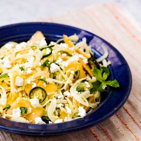 Shaved Fennel and Melon Salad - Recipe photo by kitchenette