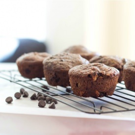 Chocolate Banana Muffins - Recipe photo by peteandbuzz