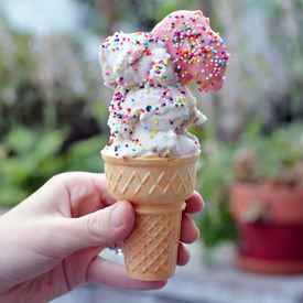 Frosted Animal Cookie Ice Cream - Recipe photo by wafoodie