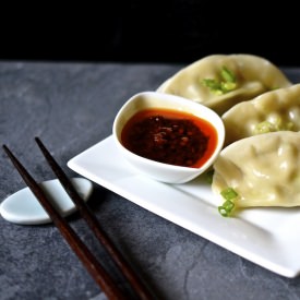 Spicy Dumplings - Recipe photo by ManyKitchens.com