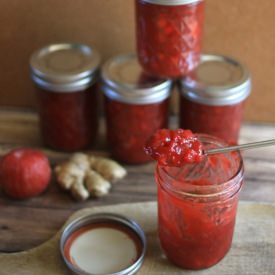 Ginger Apple Plum Jam - Recipe photo by forbiddenrice