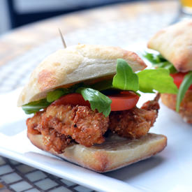 Fried Oyster Sliders - Recipe photo by wafoodie