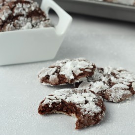 Chocolate Crackle Cookies - Recipe photo by ChefLindseyFarr